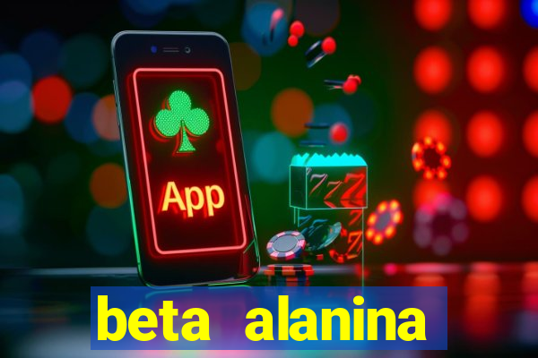 beta alanina aumenta a pressao